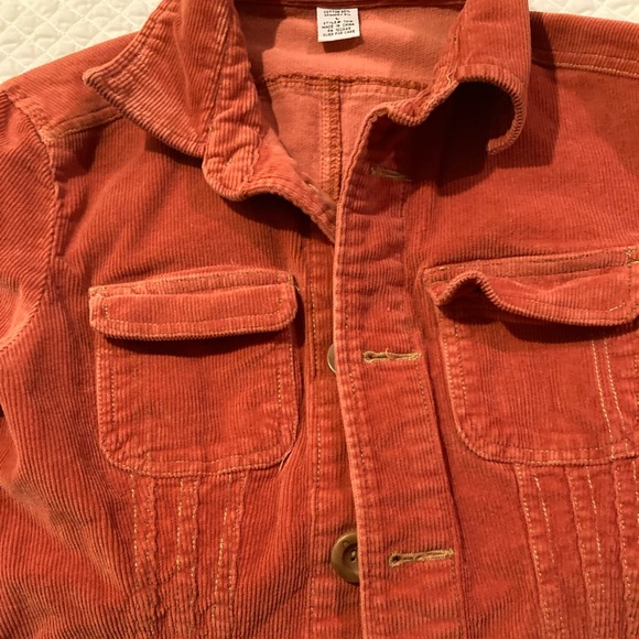 Tulle orange corduroy jacket - Picture 3 of 6